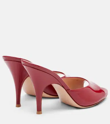 Gianvito Rossi Sofia patent leather mules | Thumbnail 2