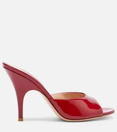 Gianvito Rossi Sofia patent leather mules | Thumbnail 3