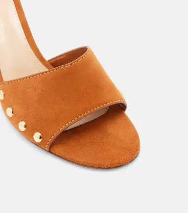 Gianvito Rossi Avelin embellished suede sandals | Thumbnail 4