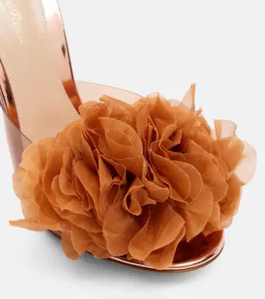 Gianvito Rossi Igea floral-appliqué PVC mules | Thumbnail 4 Gianvito Rossi Igea floral-appliqué PVC mules | Thumbnail 4