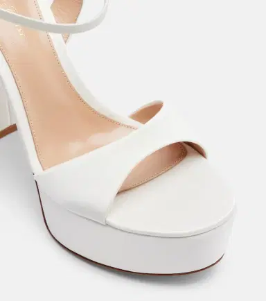 Gianvito Rossi Marlena satin platform sandals | Thumbnail 3 Gianvito Rossi Marlena satin platform sandals | Thumbnail 3