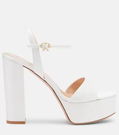 Gianvito Rossi Marlena satin platform sandals | Thumbnail 4 Gianvito Rossi Marlena satin platform sandals | Thumbnail 4