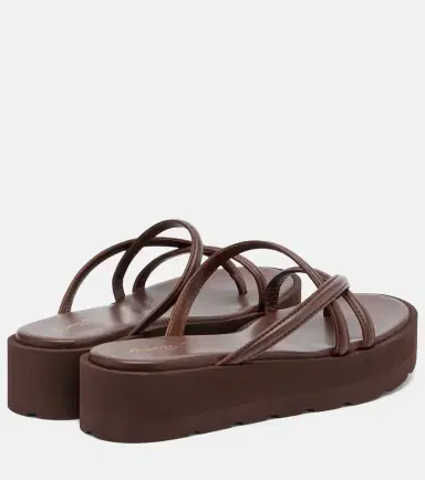 Gianvito Rossi Nadina leather platform sandals | Thumbnail 2