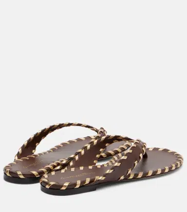 Gianvito Rossi Zaira leather thong sandals | Thumbnail 3 Gianvito Rossi Zaira leather thong sandals | Thumbnail 3