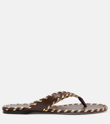 Gianvito Rossi Zaira leather thong sandals | Thumbnail 4 Gianvito Rossi Zaira leather thong sandals | Thumbnail 4