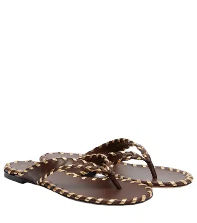 Gianvito Rossi Zaira leather thong sandals | Thumbnail 1 Gianvito Rossi Zaira leather thong sandals | Thumbnail 1