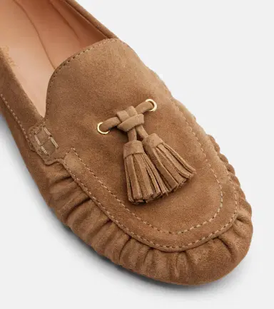 Gianvito Rossi Théa tasseled suede loafers | Thumbnail 2 Gianvito Rossi Théa tasseled suede loafers | Thumbnail 2