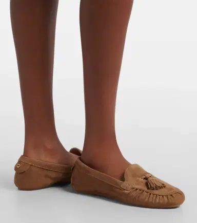 Gianvito Rossi Théa tasseled suede loafers | Thumbnail 5 Gianvito Rossi Théa tasseled suede loafers | Thumbnail 5