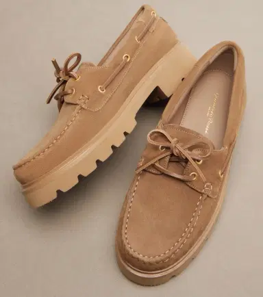 Gianvito Rossi Olonne suede boat shoes | Thumbnail 3 Gianvito Rossi Olonne suede boat shoes | Thumbnail 3