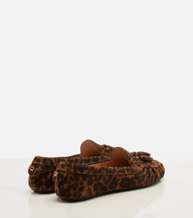 Gianvito Rossi Théa leopard-print suede loafers | Thumbnail 4 Gianvito Rossi Théa leopard-print suede loafers | Thumbnail 4
