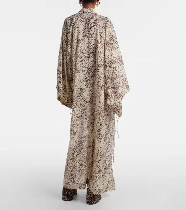 The Attico Leopard-print cotton beach cover-up | Thumbnail 4