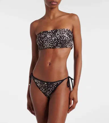 The Attico Leopard-print bikini | Thumbnail 3 The Attico Leopard-print bikini | Thumbnail 3