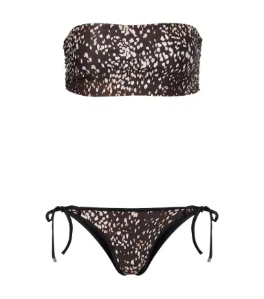 The Attico Leopard-print bikini | Thumbnail 1 The Attico Leopard-print bikini | Thumbnail 1
