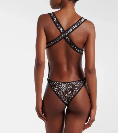 The Attico Leopard-print swimsuit | Thumbnail 5 The Attico Leopard-print swimsuit | Thumbnail 5
