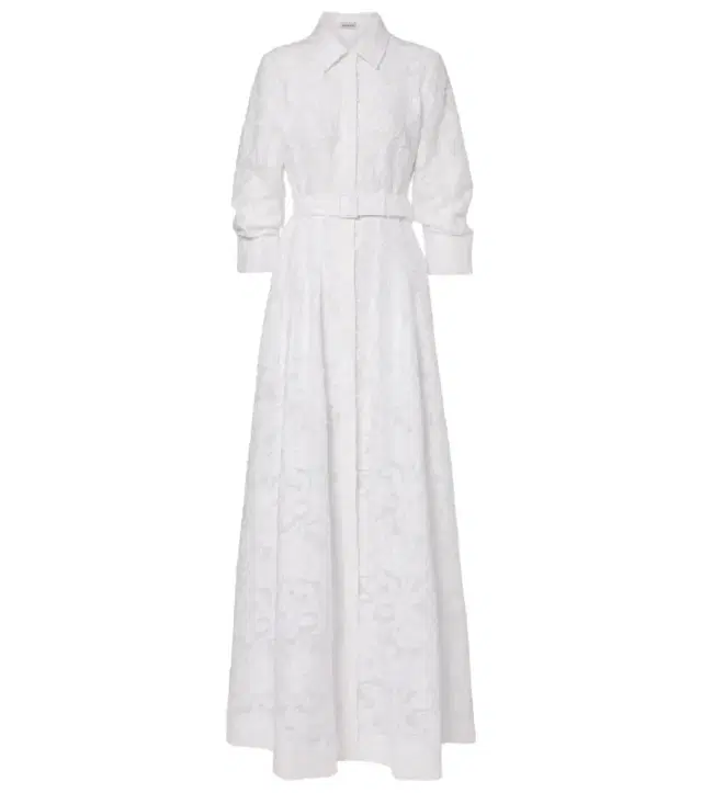 Simkhai Courtney organza jacquard gown