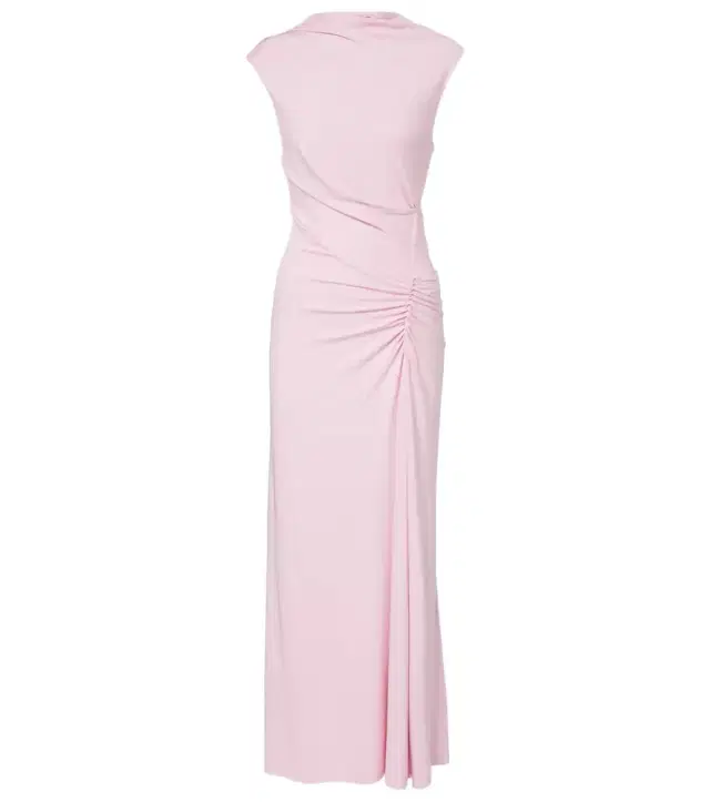 Simkhai Acacia ruched jersey maxi dress