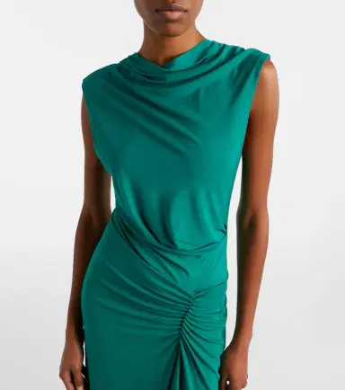 Simkhai Acacia draped jersey maxi dress | Thumbnail 5