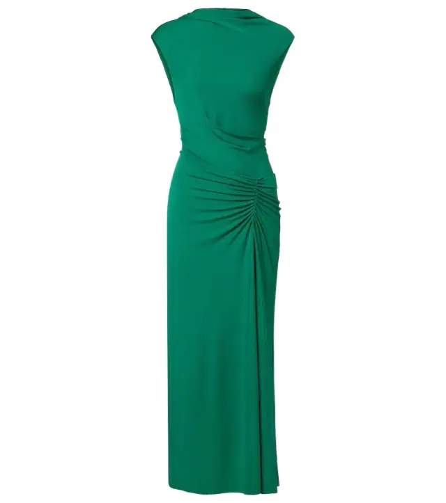 Simkhai Acacia draped jersey maxi dress