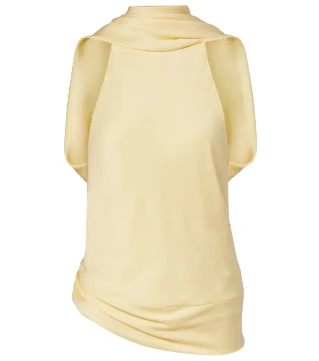 Simkhai Samira caped satin top