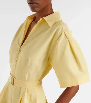 Simkhai Belted cotton-blend shirt dress | Thumbnail 2 Simkhai Belted cotton-blend shirt dress | Thumbnail 2