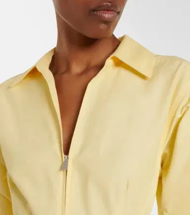 Simkhai Belted cotton-blend shirt dress | Thumbnail 5 Simkhai Belted cotton-blend shirt dress | Thumbnail 5