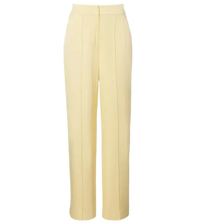 Kyra satin wide-leg pants