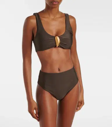 Simkhai Veyra appliqué bikini top | Thumbnail 2