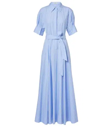 Simkhai Truman striped cotton maxi dress | Thumbnail 1