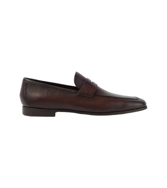 Diezma II leather penny loafers