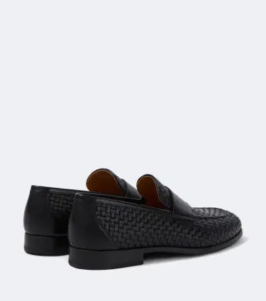 Magnanni Heracio woven leather penny loafers | Thumbnail 4
