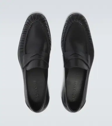 Magnanni Leather penny loafers | Thumbnail 6