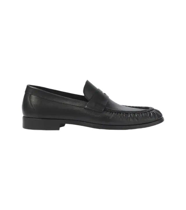 Magnanni Leather penny loafers