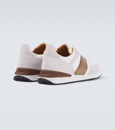 Magnanni Grafton leather-trimmed sneakers | Thumbnail 5