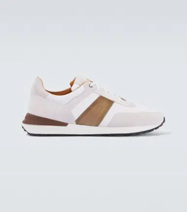 Magnanni Grafton leather-trimmed sneakers | Thumbnail 6