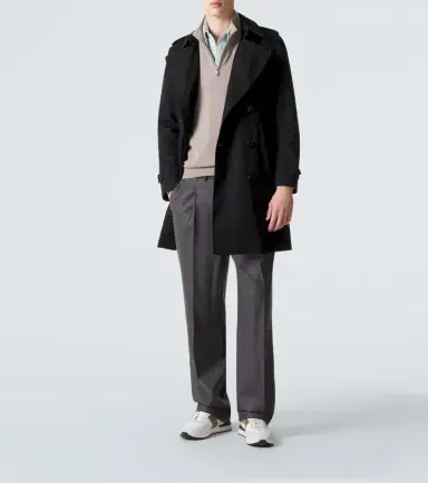 Magnanni Grafton leather-trimmed sneakers | Thumbnail 7
