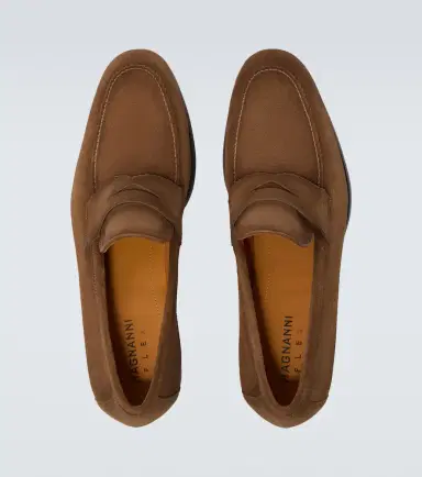 Magnanni Diezma suede penny loafers | Thumbnail 3 Magnanni Diezma suede penny loafers | Thumbnail 3