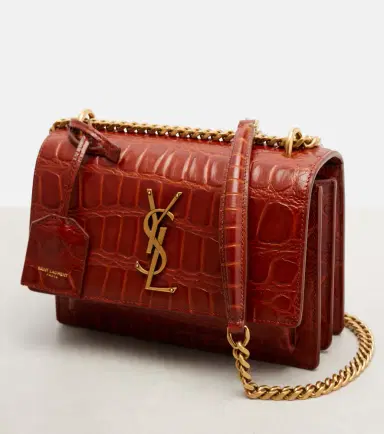 Saint Laurent Sunset Small leather crossbody bag | Thumbnail 2