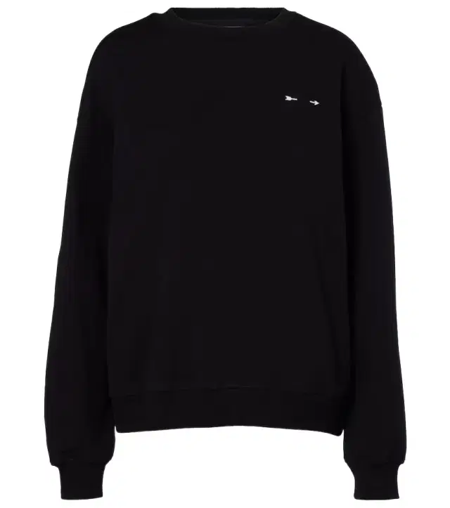 Saturn cotton fleece sweatshirt