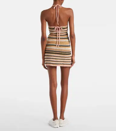 The Upside Crochet cotton miniskirt | Thumbnail 2 The Upside Crochet cotton miniskirt | Thumbnail 2