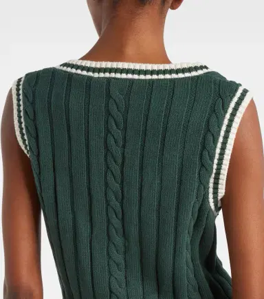 The Upside Santa Fe Julia cotton sweater vest | Thumbnail 3