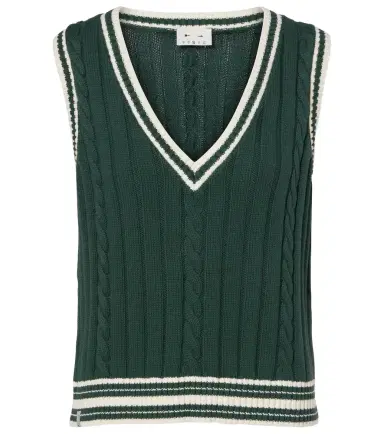 The Upside Santa Fe Julia cotton sweater vest | Thumbnail 1