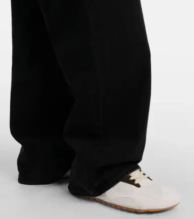 Bottega Veneta Orbit Flash suede-trimmed sneakers | Thumbnail 2 Bottega Veneta Orbit Flash suede-trimmed sneakers | Thumbnail 2