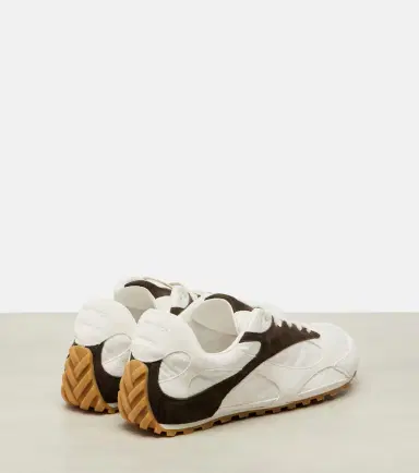 Bottega Veneta Orbit Flash suede-trimmed sneakers | Thumbnail 4 Bottega Veneta Orbit Flash suede-trimmed sneakers | Thumbnail 4