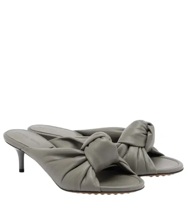 Bottega Veneta Cherry Knot leather mules