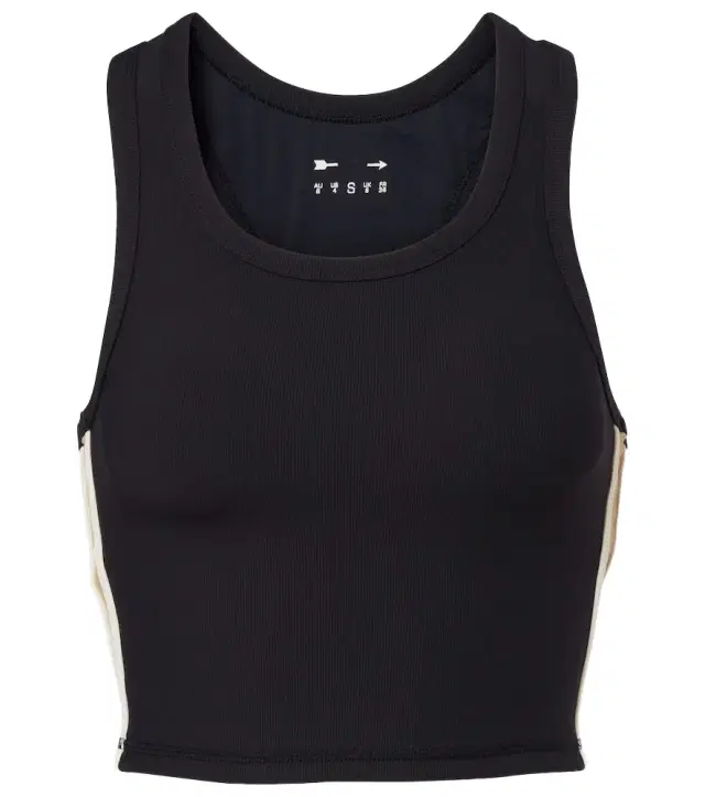 Arcadia Sophie racerback crop top