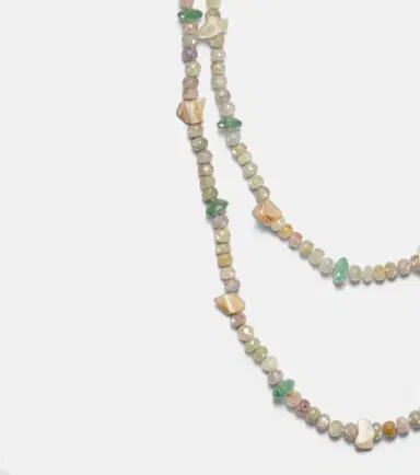 Ileana Makri Beaded necklace with gemstones | Thumbnail 5 Ileana Makri Beaded necklace with gemstones | Thumbnail 5