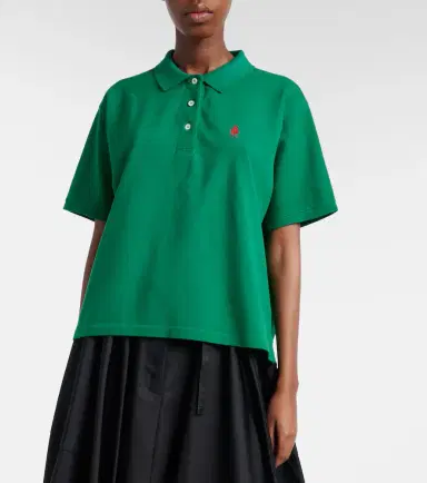 Prada Cotton piqué polo shirt | Thumbnail 3 Prada Cotton piqué polo shirt | Thumbnail 3