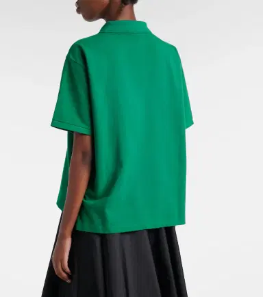 Prada Cotton piqué polo shirt | Thumbnail 4 Prada Cotton piqué polo shirt | Thumbnail 4