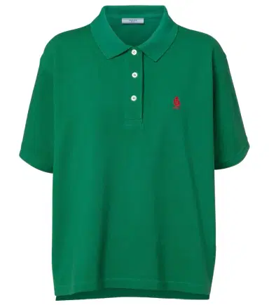 Prada Cotton piqué polo shirt | Thumbnail 1 Prada Cotton piqué polo shirt | Thumbnail 1
