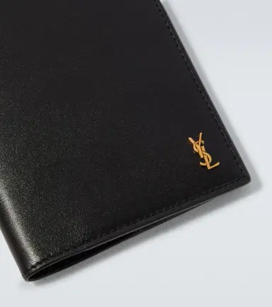 Saint Laurent Cassandre leather passport holder | Thumbnail 4